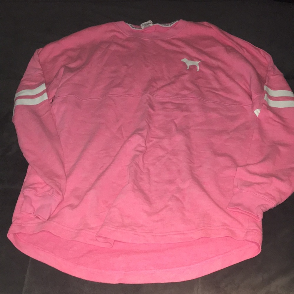 Pink pullover